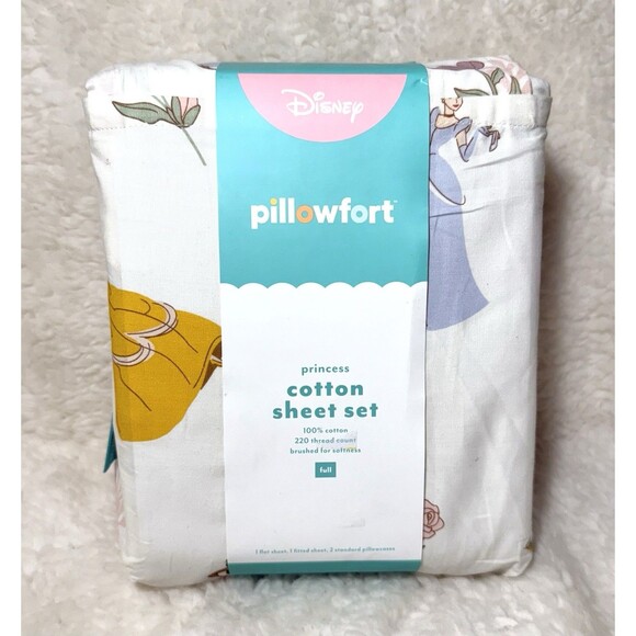 Full Princess Characters Kids' Sheet Set - The Disney Collection by Pillowfort - Picture 5 of 6